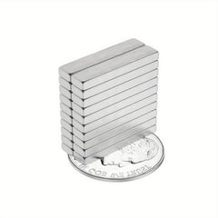 5pcs Neodymium Magnets Bar 20x4x2mm Heavy Refrigerator Tool Storage Whiteb
