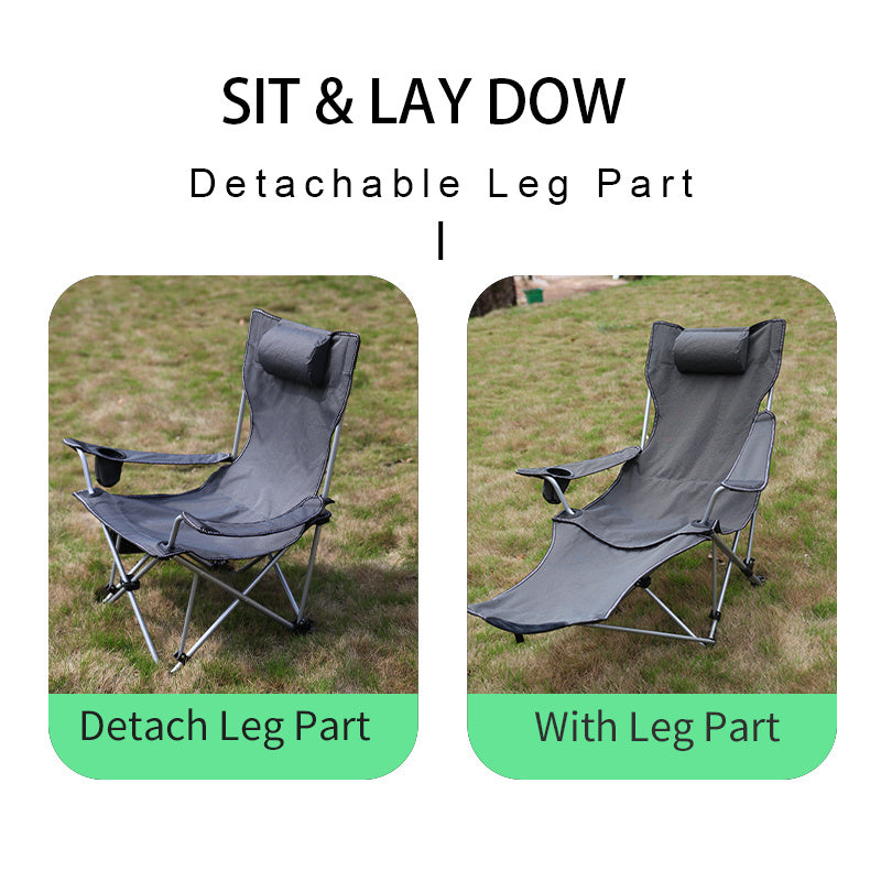 Portable Beach Chair Recliner Camping Chair