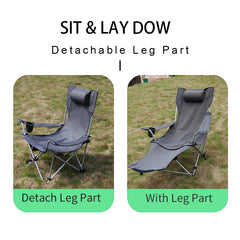 Portable Beach Chair Recliner Camping Chair
