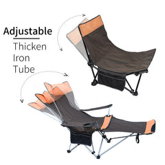 Portable Beach Chair Recliner Camping Chair