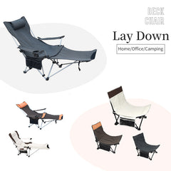 Portable Beach Chair Recliner Camping Chair