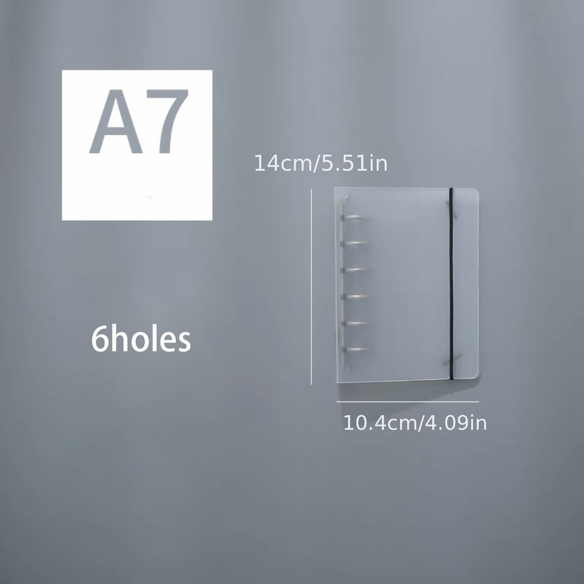 Durable A5 A6 A7 Binder Notebook for Students Office