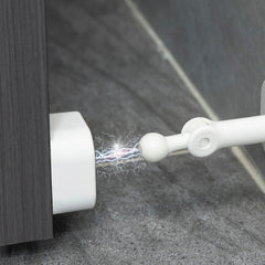 Dual Function Door Stopper Prevent Door Slamming Hold Door Open No Drill