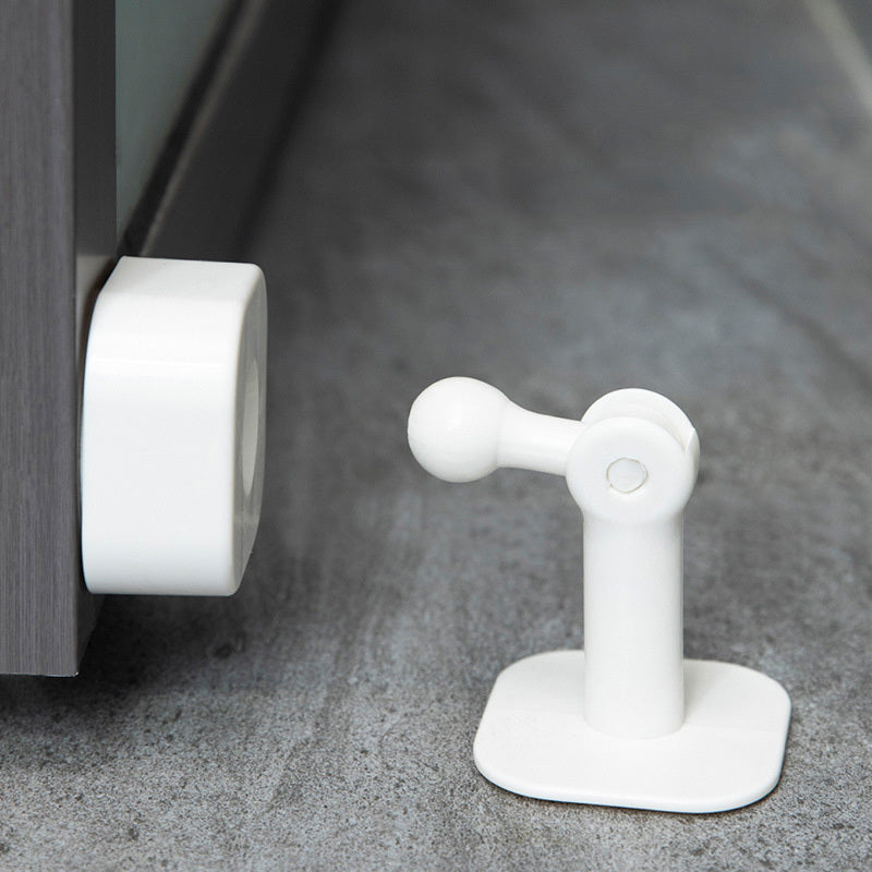 Dual Function Door Stopper Prevent Door Slamming Hold Door Open No Drill