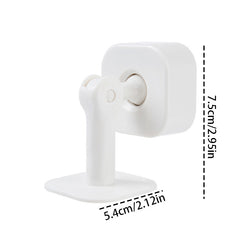 Dual Function Door Stopper Prevent Door Slamming Hold Door Open No Drill