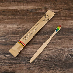 6pcs Bamboo Toothbrushes Ultra Soft Bristles for Sensitive Teeth