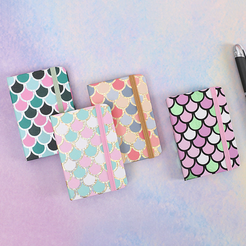 4pcs Mini Pocket Notebook Student Homework Practice Notebook