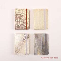 4pcs Mini Pocket Notebook Student Homework Practice Notebook