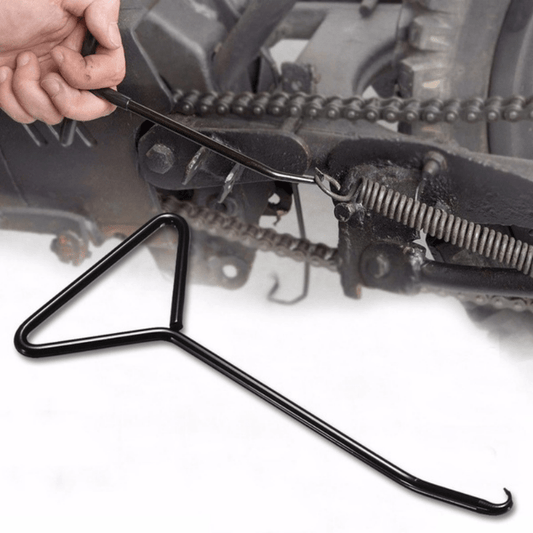 T-Handle Exhaust Stand Spring Hook Puller Tool for Motorcycle Kart Bike ATV