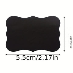 Chalkboard Labels Waterproof Reusable Blackboard Stickers For Mason Jars