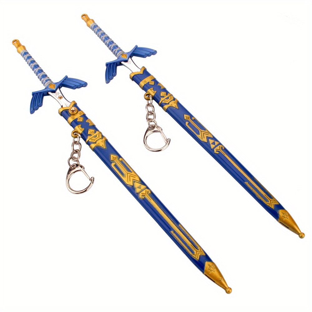 1pc Game Peripheral Sword Weapon Model with Sheath Metal Hand Toy Unopened Blade