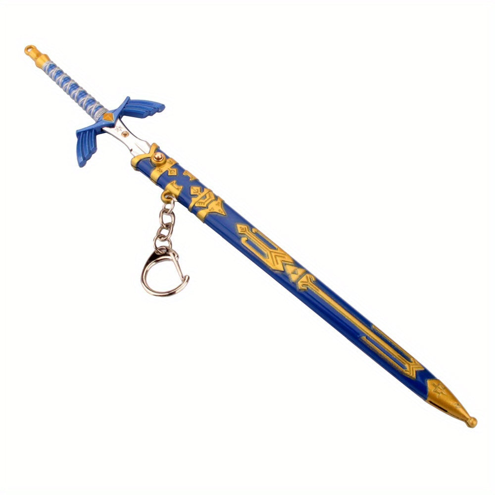 1pc Game Peripheral Sword Weapon Model with Sheath Metal Hand Toy Unopened Blade