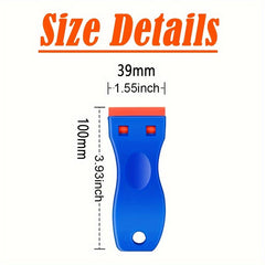 Plastic Razor Blade Scraper Tool for Label Decal Removal