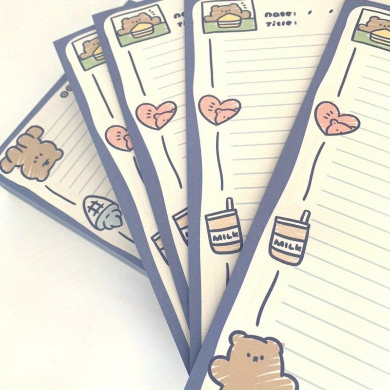 B5 Horizontal Line Ruled Paper Notebook - 30 Sheets
