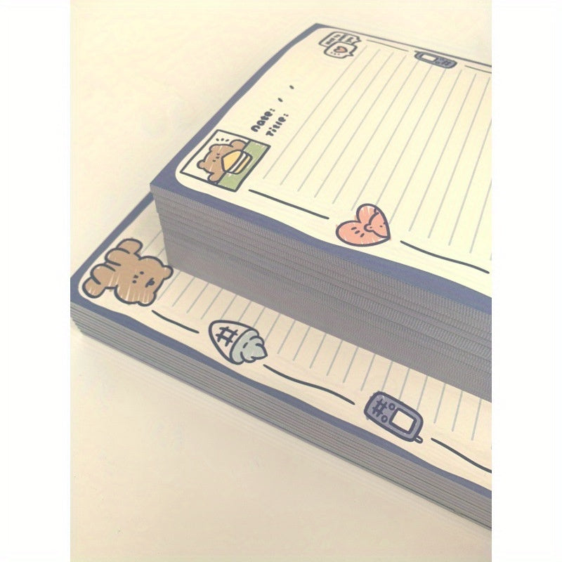 B5 Horizontal Line Ruled Paper Notebook - 30 Sheets