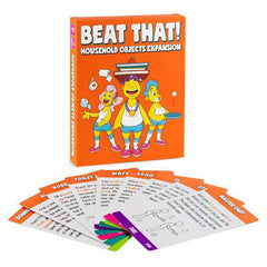 80Pcs Box Beat That Defeat Him English Board Game Cards