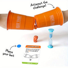 80Pcs Box Beat That Defeat Him English Board Game Cards