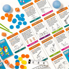 80Pcs Box Beat That Defeat Him English Board Game Cards