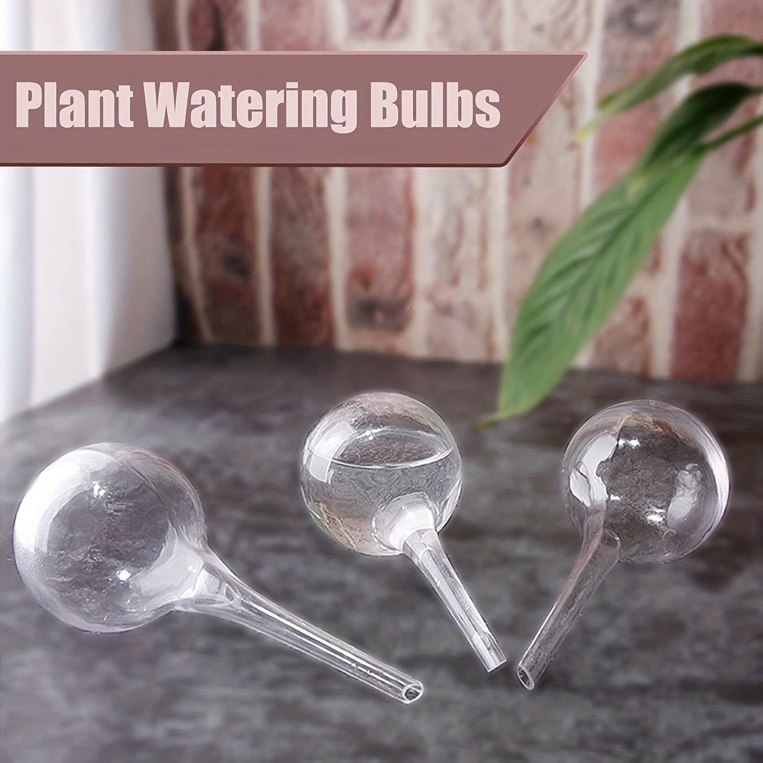 5pcs Plant Watering Globes Self Watering Bulbs Automatic Watering Balls
