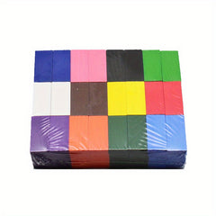 Colorful Wooden Building Blocks Domino Toy