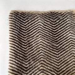 A4 Size Peacock Fur Plush Fabric for Crafts DIY