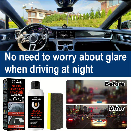 Car Glass Deep Cleaning Buffing Paste - Scratch Repair Clean Gloss