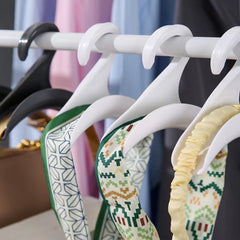 10pcs Wardrobe Hanging Hook For Bags Ties Hats - Space Saving Storage Organizer