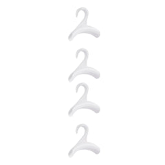 10pcs Wardrobe Hanging Hook For Bags Ties Hats - Space Saving Storage Organizer