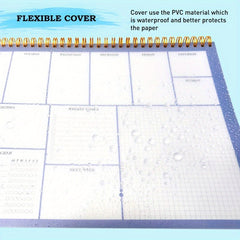 A4 Weekly Planner 50 Sheets 100gsm Paper Productivity Tracker