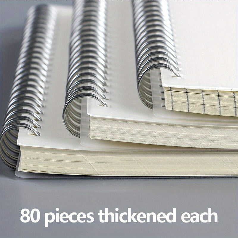 A5 Spiral Notebook To Do Lined Blank Ruled Grid Paper Journal