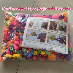 House Beaded DIY Material Toy for Girls