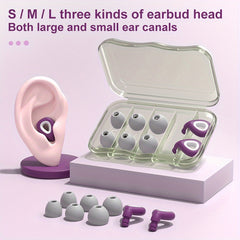 Comfortable Waterproof Earplugs Sound Insulation Sleeping Swimming Travel