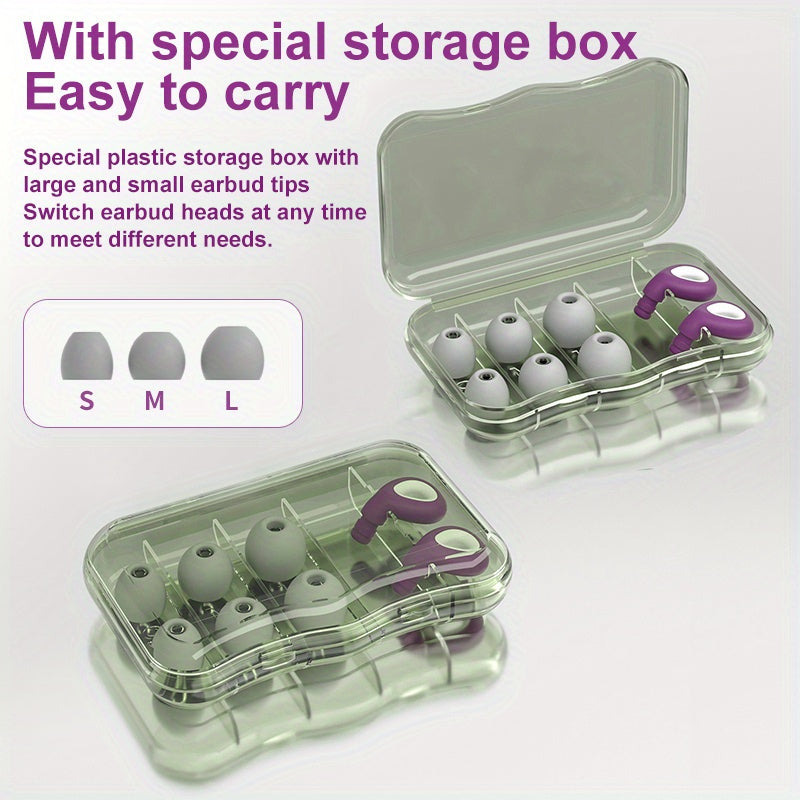 Comfortable Waterproof Earplugs Sound Insulation Sleeping Swimming Travel