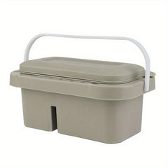 3 In 1 Pen Washing Bucket With Pen Holder And Painting Palette Lid