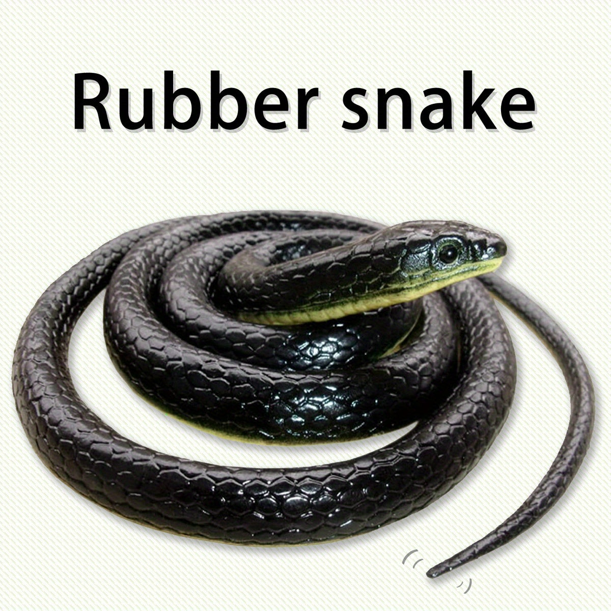 Rubber Snake Model 50 Inch Halloween Prank Toy
