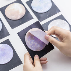 Japanese Creative Planet Sticky Notes Small Book Office Note Stickers