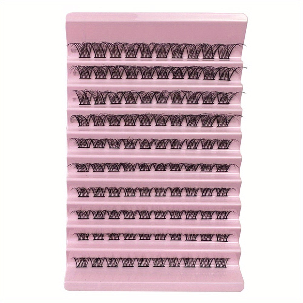 100PCS Cluster Makeup Individual Eyelashes Grafting False Eyelash Extension