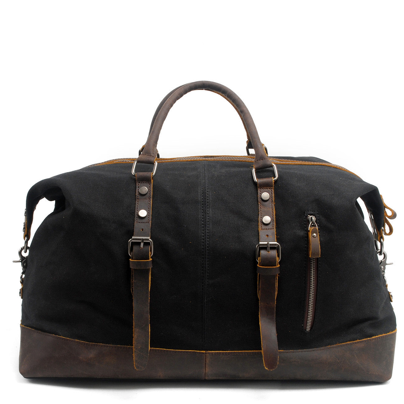 Large Capacity Retro Luggage Handbag Lightweight Travel Duffle Bag
