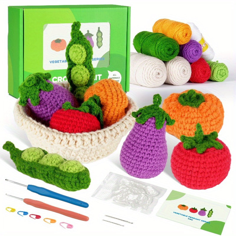 Crochet Material Package with English Manual