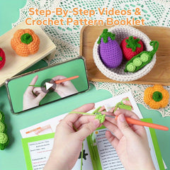 Crochet Material Package with English Manual