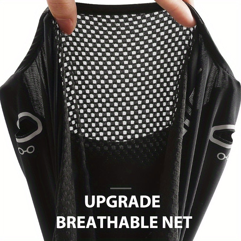 Breathable Summer Balaclava Full Face Scarf Mask Hiking Cycling Hat