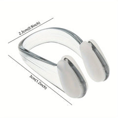 Waterproof Soft Silicone Swimming Nose Clip