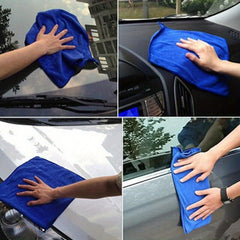 5pcs Soft Microfiber Car Cleaning Towels for Auto Motorcycle Home