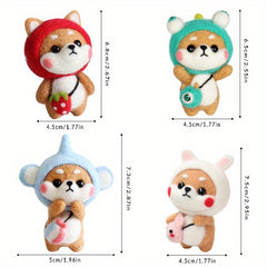Shiba Needle Felting Kit for Beginners DIY Craft