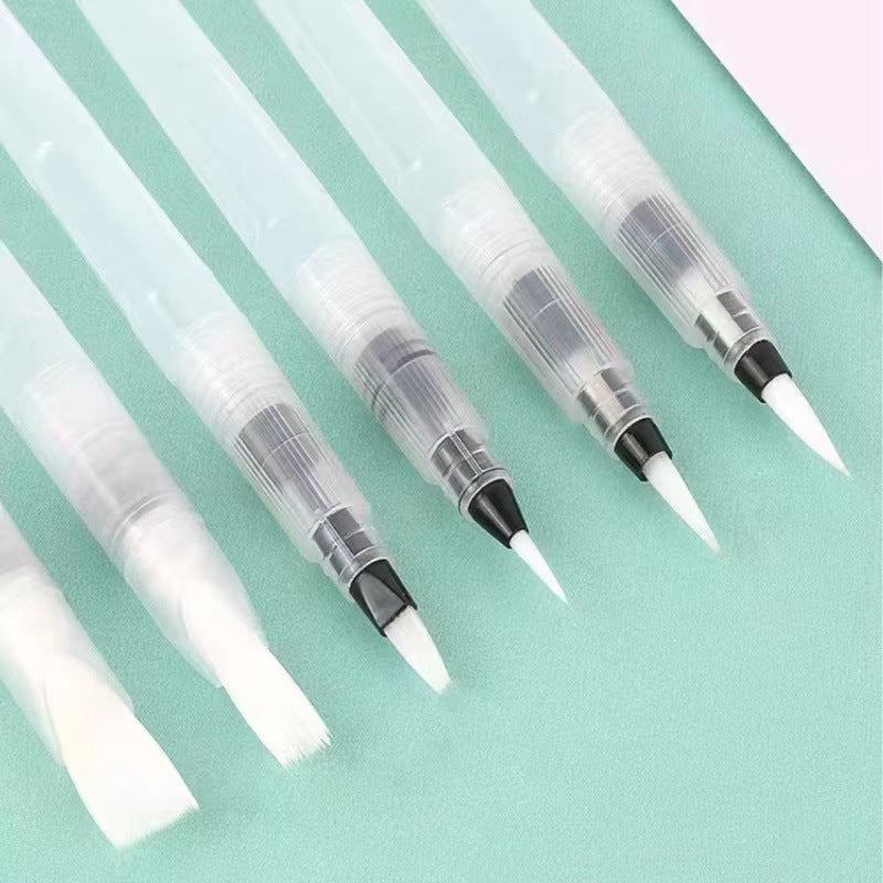 6pcs Water Pens Solid Watercolor Painting Water soluble Pencils