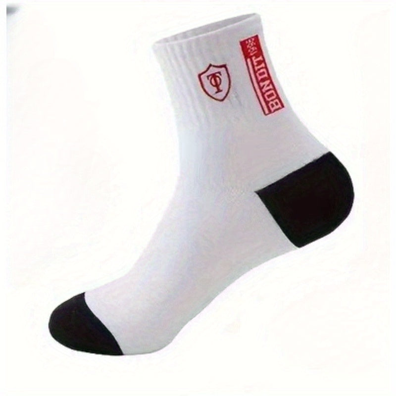 Solid Low Cut Socks Comfortable Soft Ankle Socks For Workout Casual Walking
