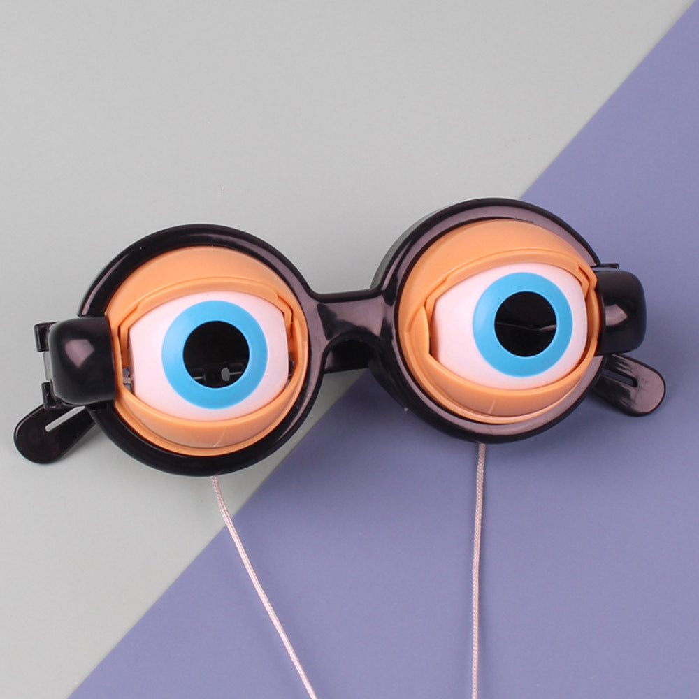 Crazy Eyes Glasses Toys Adult Party Supplies Fun Pranks Christmas Birthday