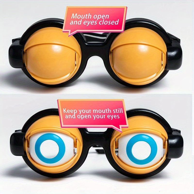Crazy Eyes Glasses Toys Adult Party Supplies Fun Pranks Christmas Birthday