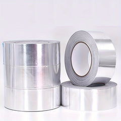 1pc HVAC Waterproof Fireproof Aluminum Foil Tape Strong Adhesive Tape