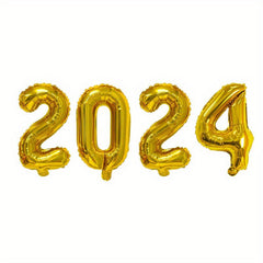 Large Number Aluminum Foil Balloon Set Birthday Decoration Balloon